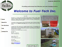 Tablet Screenshot of fueltech.ca